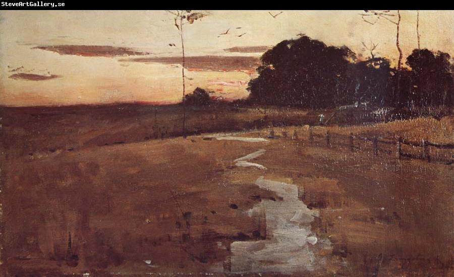 John Longstaff Twilight Landscape